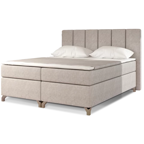 Basilio 180x200 boxspring ágy  bézs