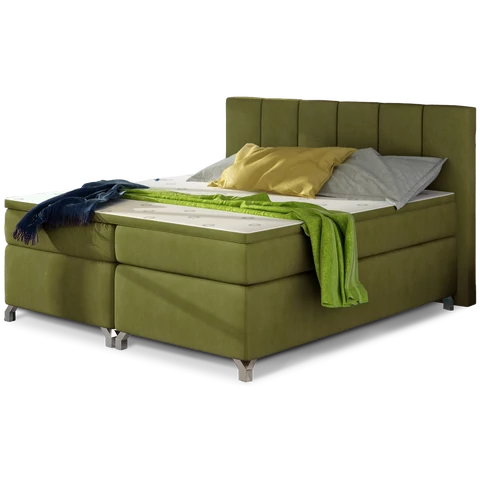 Basilio 180x200 boxspring ágy  zöld