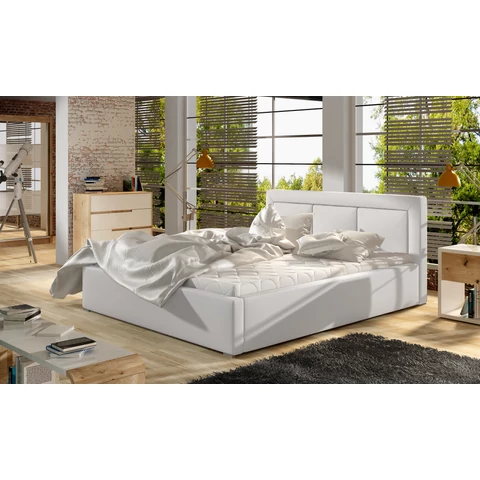 Belluno 200x200 fémvázas ágy fehér