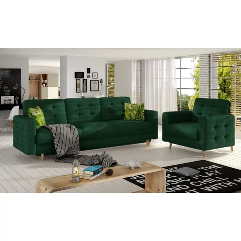 Asgard 3+1 lounge ülőgarnitúra szett, sötétkék