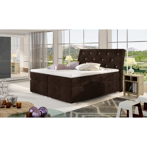 Balvin 160x200 boxspring ágy  barna
