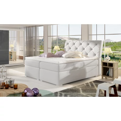 Balvin 160x200 boxspring ágy  fehér