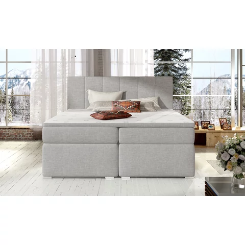Bolero 140x200 boxspring ágy  szürke