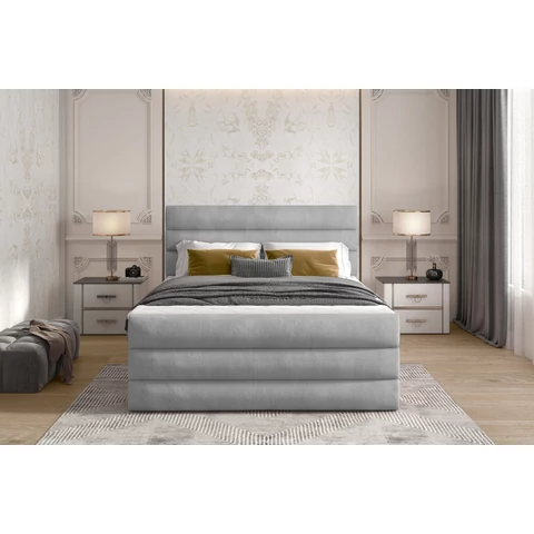 Cande 160x200 boxspring ágy  szürke