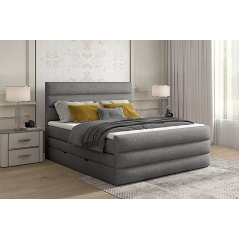 Cande 160x200 boxspring ágy  barna