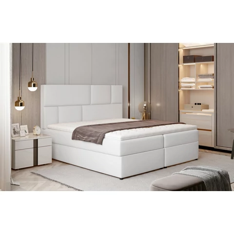 Florence 185x210 boxspring ágy  fehér