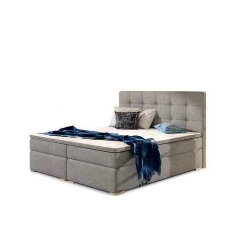 Inez 180x200 boxspring ágy  szürke