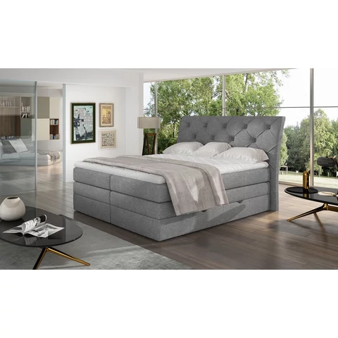 Mirabel 160x200 boxspring ágy  szürke