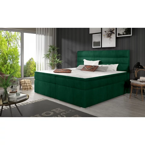 Softy 180x200 boxspring ágy  zöld