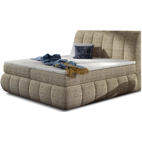 Vincenzo 180x200 boxspring ágy  bézs