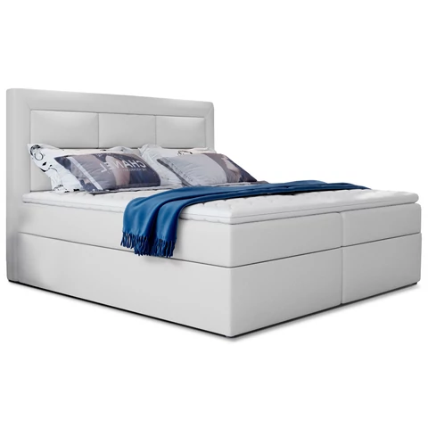 Vivre 140x200 boxspring ágy  fehér