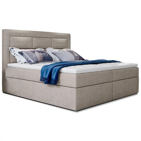 Vivre 180x200 boxspring ágy  bézs