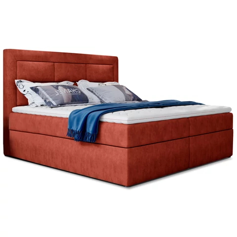 Vivre 180x200 boxspring ágy  piros