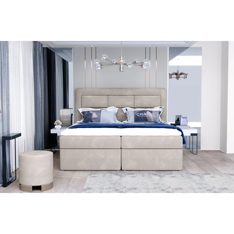 Vivre 180x200 boxspring ágy  krém