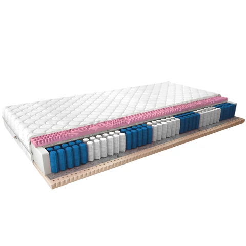 Multipocket matrac acapulco 200x200 medicott ezüst, fehér
