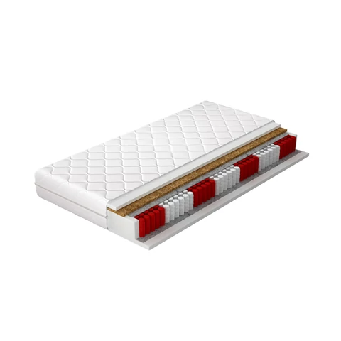 Multipocket matrac amore 140x200 hipoallergén huzat, fehér