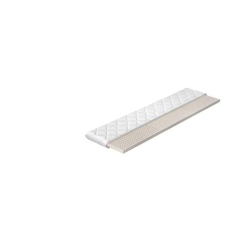 Topper latex 80x200 hipoallergén huzat, fehér