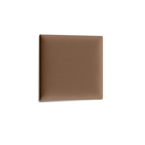 Quadratta 40x40 kárpitozott panel, világosbarna
