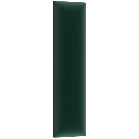 Quadratta 60x15 kárpitozott panel, sötétzöld