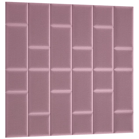 Quadratta 180x180 kárpitozott panel, hamvas