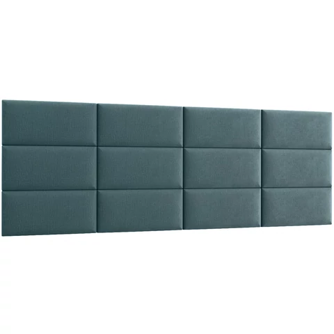 Quadratta 240x90 kárpitozott panel, kék