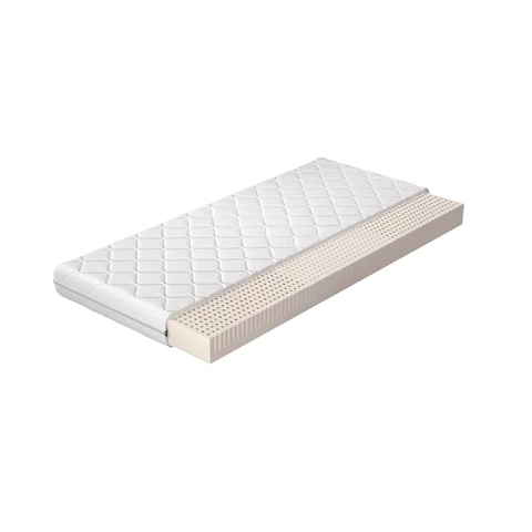 Latex matrac milano 160x200 hipoallergén huzattal, fehér