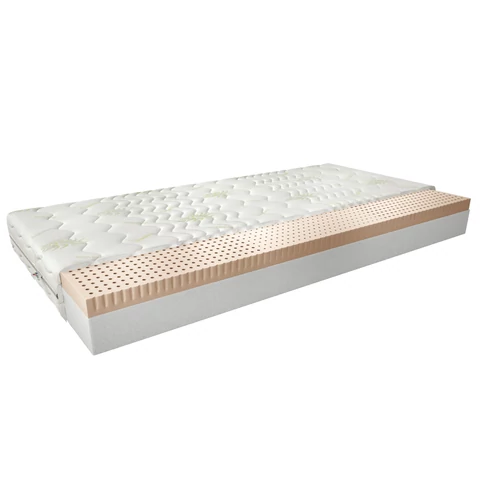 Latex matrac moska 140x200 aloevera, fehér