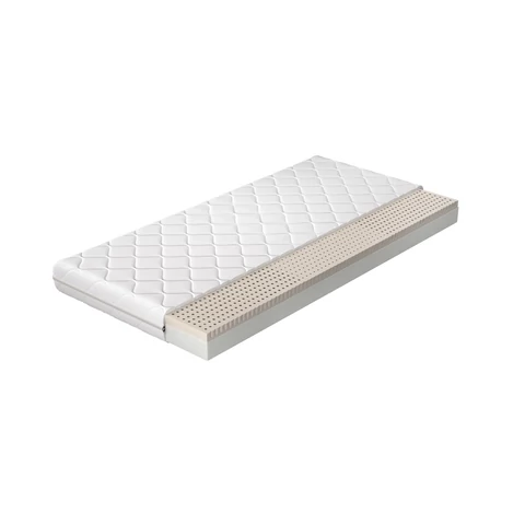 Latex matrac moska 160x200 hipoallergén huzattal, fehér