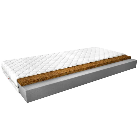 Luna hab matrac 140x200 medicott ezüst, fehér