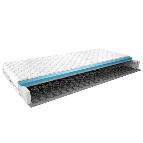 Bonell  matrac omini 140x200 medicott ezüst, fehér