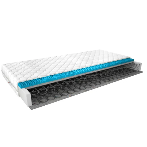 Bonell matrac olivia 140x200 medicott ezüst, fehér