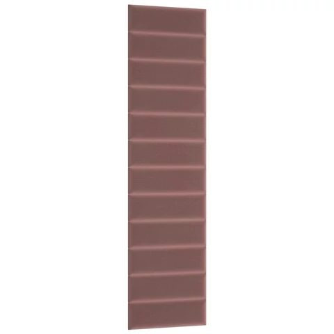 Quadratta 50x240 kárpitozott panel, hamvas