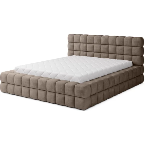 Dizzle ágy 140x200  sötét bézs