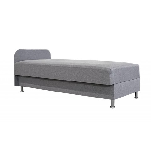 Árkád (szivacsos) heverő, középszürke (90 cm)
