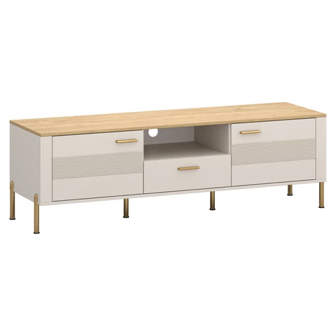 TV-állvány, kasmír/kő tölgy, RUNOL 2D1S