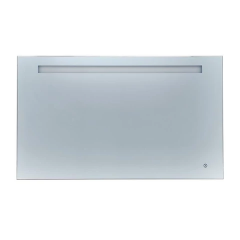 TMP LUX Touch fürdőszobai tükör - LED világítással - érintő kapcsolóval - 100 x 70 cm