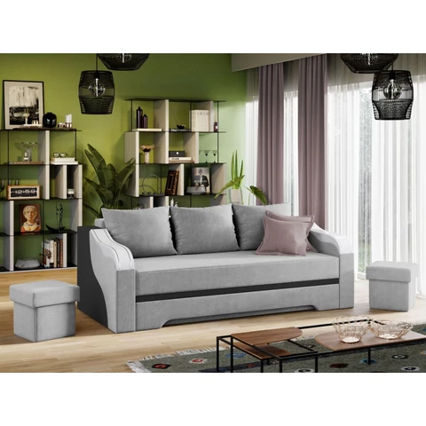 Julia szürke-szürke-antracit kanapé