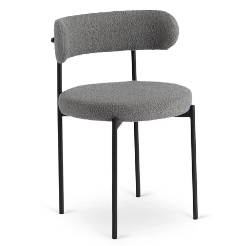 TULSA szürke boucle szék