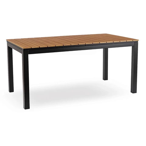 ARGOS Kerti asztal 160-260 cm Tölgyfa/Fekete