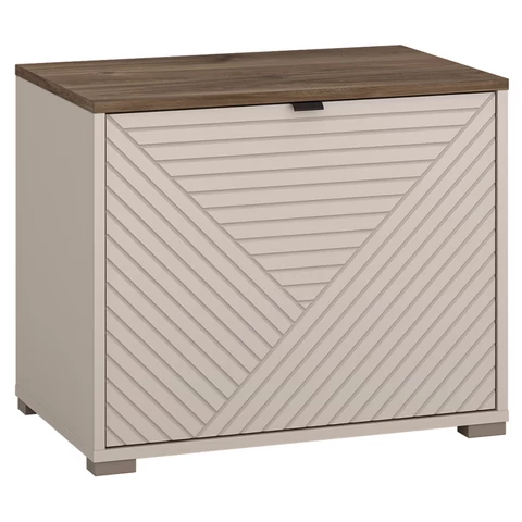 EYCO 1D szekrény, kasmír/castello tölgy
