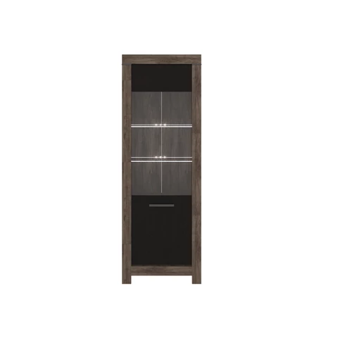 BELEN 005 vitrin REG1W tölgy monastyr/tölgy sötét