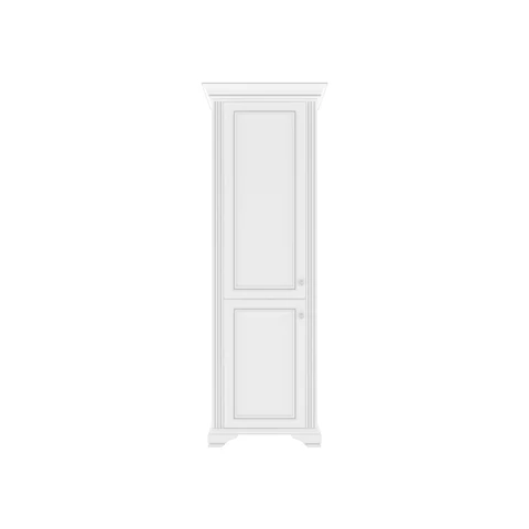 WHITE 011 könyvespolc 2D havas kőris/ezüst fenyő