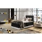 Aster 90x200 boxspring ágy  fekete