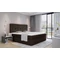 Idris 140x200 boxspring ágy  barna