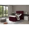 Lóhere 90x200 boxspring ágy  barna